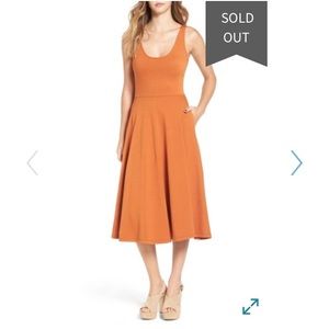 Keith Stretch Knit Midi Dress